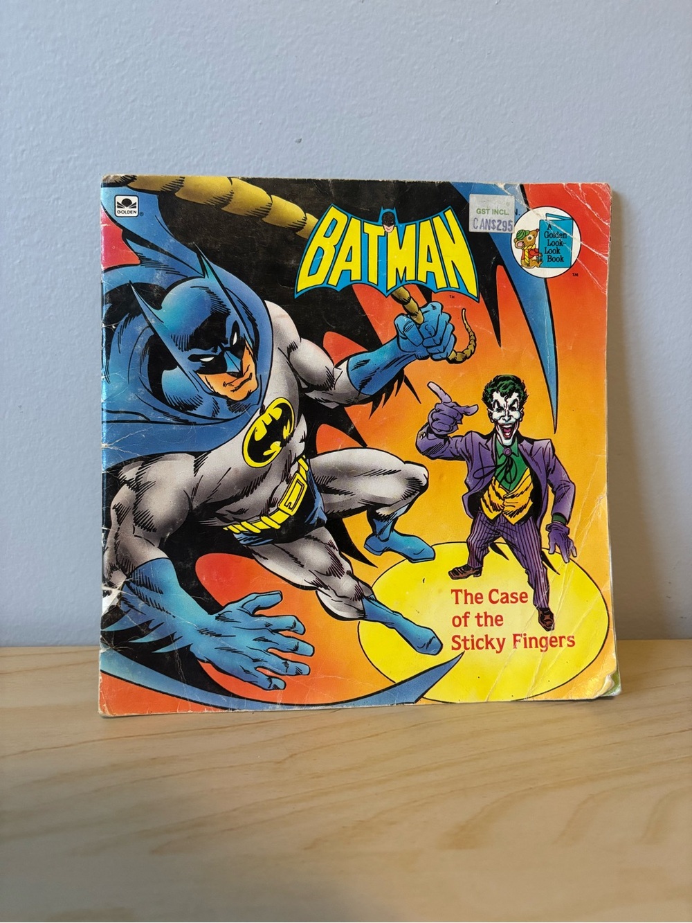 Batman “The Case of the Sticky Fingers” 1990 Book
